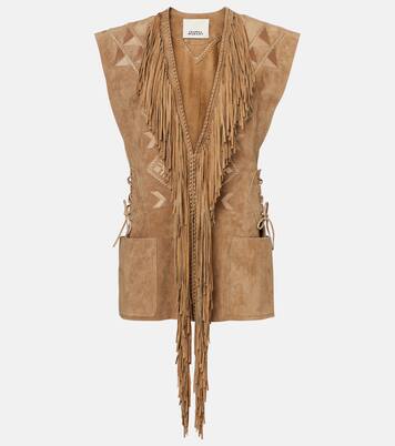 Veste sans manches Dalila en daim | Isabel Marant