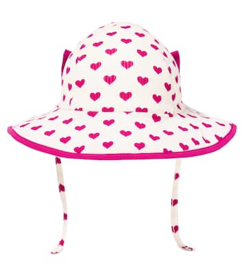 Bowie bow-detail printed bucket hat | Konges Sløjd
