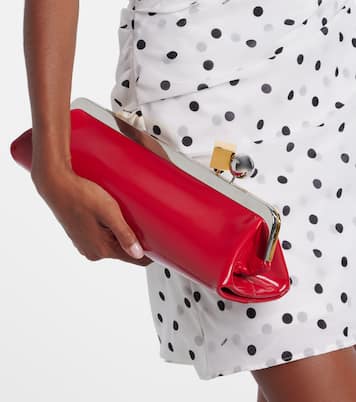 Salon leather clutch | Jacquemus