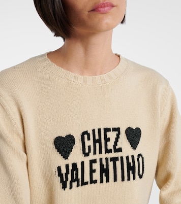 Chez Valentino virgin wool sweater | Valentino