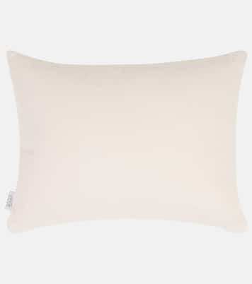 Silk and cotton cushion | Les-Ottomans