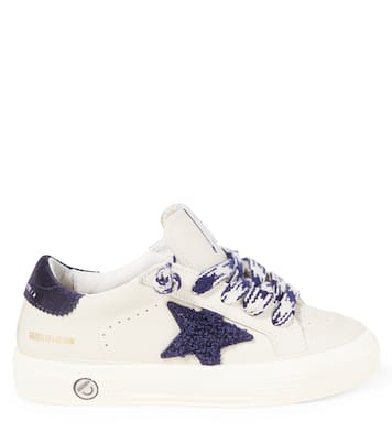 x Golden Goose leather sneakers | Bonpoint