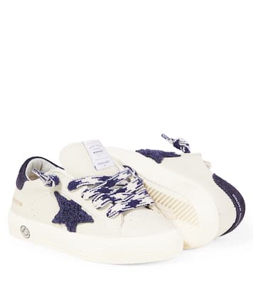 x Golden Goose leather sneakers | Bonpoint