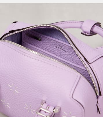 Tote Cool Box Flora Nano aus Leder | Delvaux