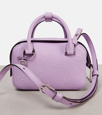 Tote Cool Box Flora Nano aus Leder | Delvaux