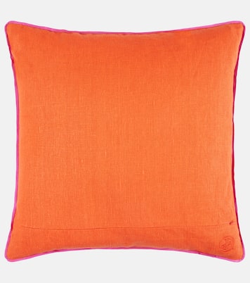 Kissen Playa Coral aus Leinen | Jonathan Adler