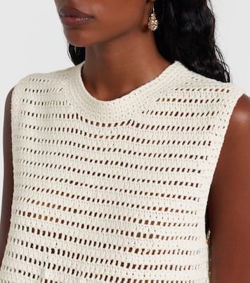 Lucy crochet cotton minidress | Leset