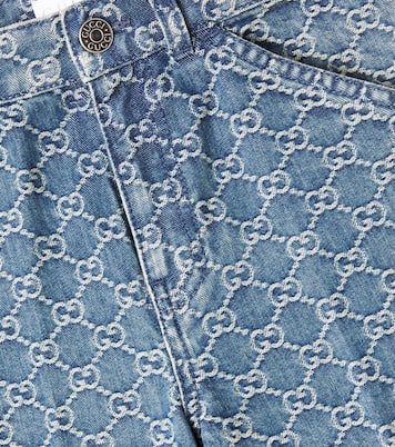 GG jacquard jeans  | Gucci Kids