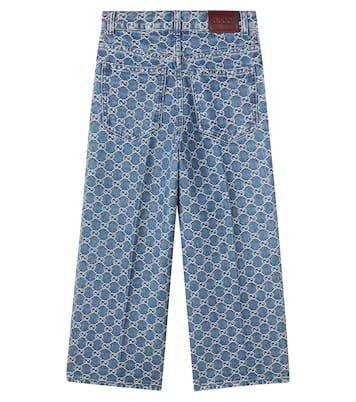 GG jacquard jeans  | Gucci Kids