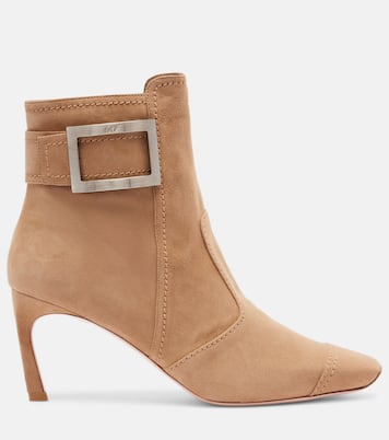 Trompette suede ankle boots | Roger Vivier