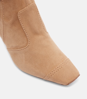 Trompette suede ankle boots | Roger Vivier