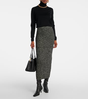 Falda tubo Rodano en mezcla de lana | Max Mara