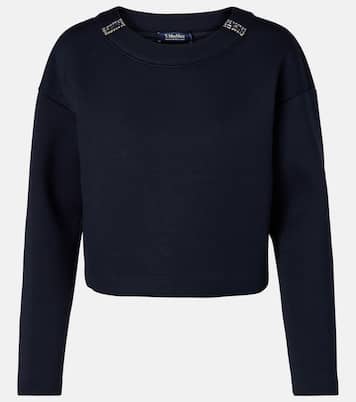 Embellished jersey sweatshirt | 'S Max Mara