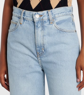 The Cuffed Wide high-rise wide-leg jeans | Frame