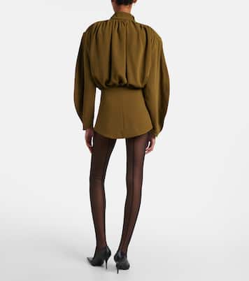 re/edit Hiver Russe crêpe twill blouse | Mugler