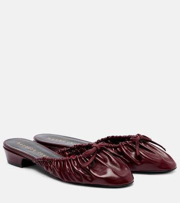 Gather Around patent leather mules | Herbert Levine