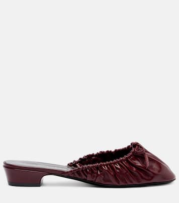 Gather Around patent leather mules | Herbert Levine
