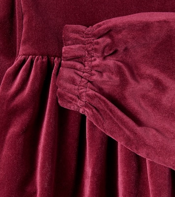 Elvira cotton velvet dress | Wheat
