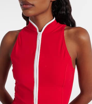 Katya zip-up swimsuit | Hunza G