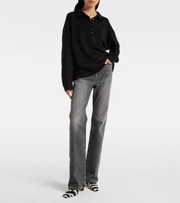 Nevada 85 calf hair and leather ankle boots | Khaite