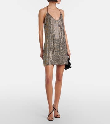 Verziertes Slipdress | Roberto Cavalli