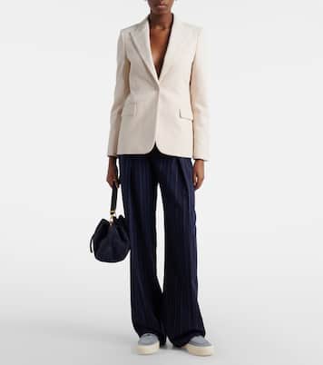 Mocassini con plateau H705 in suede | Hogan