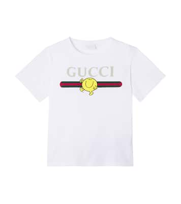 Logo cotton jersey T-shirt | Gucci Kids