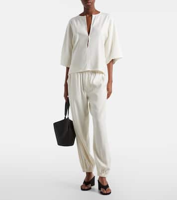 Bubble twill wide-leg pants | Citizens of Humanity