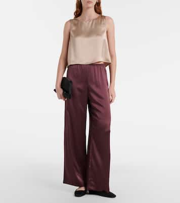 Top Barb de satén | Leset