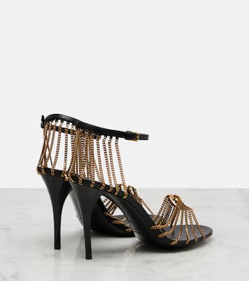 Sandalen Babylone 90 aus Leder | Saint Laurent