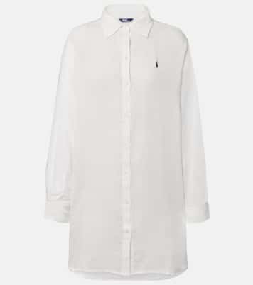 Oversize-Hemd aus Leinen und Baumwolle | Polo Ralph Lauren