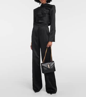 Schultertasche Loulou Small aus Leder | Saint Laurent