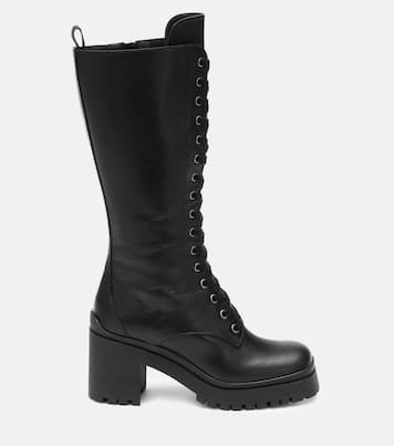 Bottes en cuir | Miu Miu