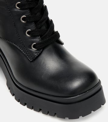 Bottes en cuir | Miu Miu