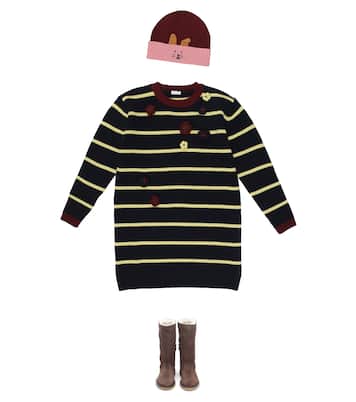 Kleid aus Wolle | Il Gufo