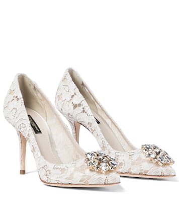 Verzierte Pumps Bellucci aus Spitze | Dolce&Gabbana