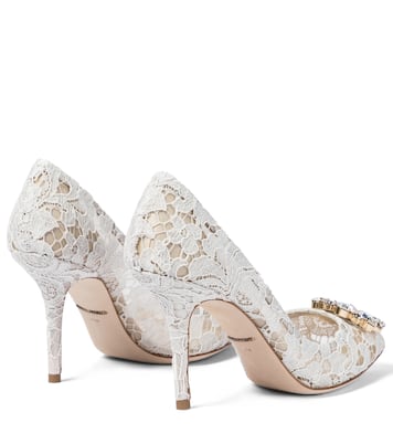 Verzierte Pumps Bellucci aus Spitze | Dolce&Gabbana