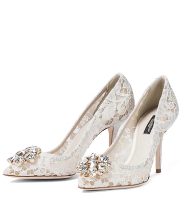 Verzierte Pumps Bellucci aus Spitze | Dolce&Gabbana