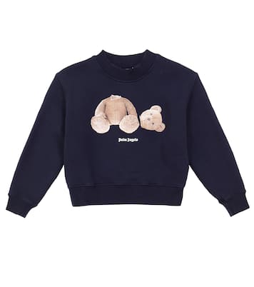 Printed cotton sweatshirt | Palm Angels Kids