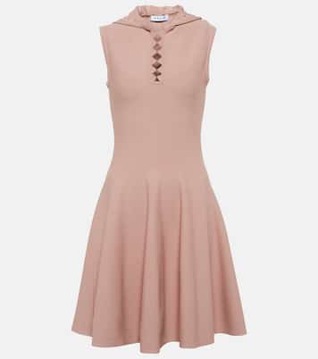 Miniabito in maglia con cappuccio | Alaïa