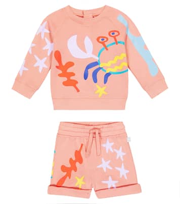 Bebé - sudadera y shorts de algodón | Stella McCartney Kids