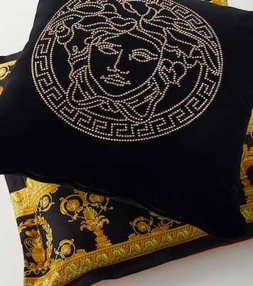 Coussin Medusa Amplified en coton | Versace Home