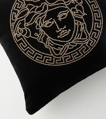 Coussin Medusa Amplified en coton | Versace Home