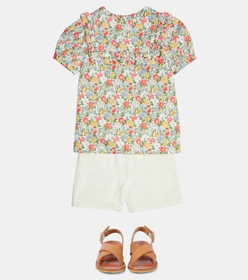 Top in cotone con stampa floreale | Bonpoint
