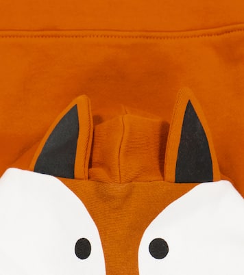 Baby - Felpa in cotone con cappuccio e stampa | Stella McCartney Kids