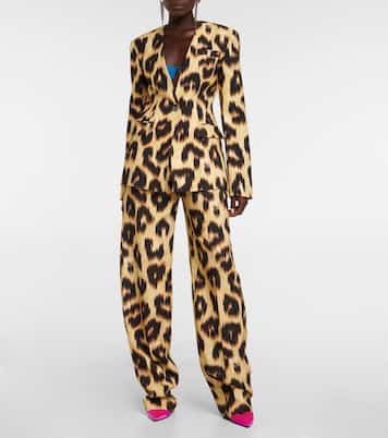 Leopard-print blazer | The Attico