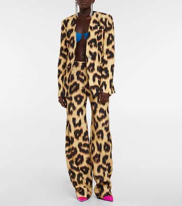 Leopard-print blazer | The Attico