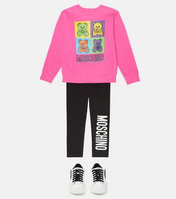 Sweatshirt aus einem Baumwollgemisch | Moschino Kids