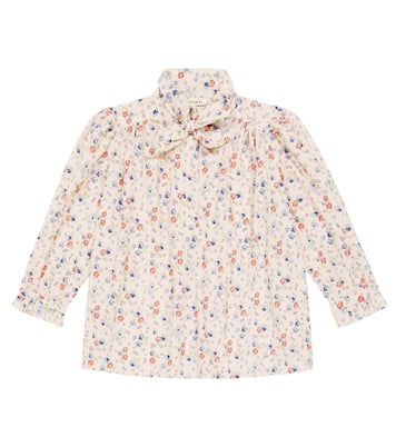 Blouse Folsom en coton à fleurs | Caramel