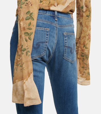 Jean skinny Legging Ankle à taille mi-haute | AG Jeans